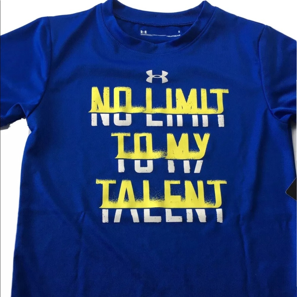 Under Armour HeatGear Youth Boys Active Tee Size 5